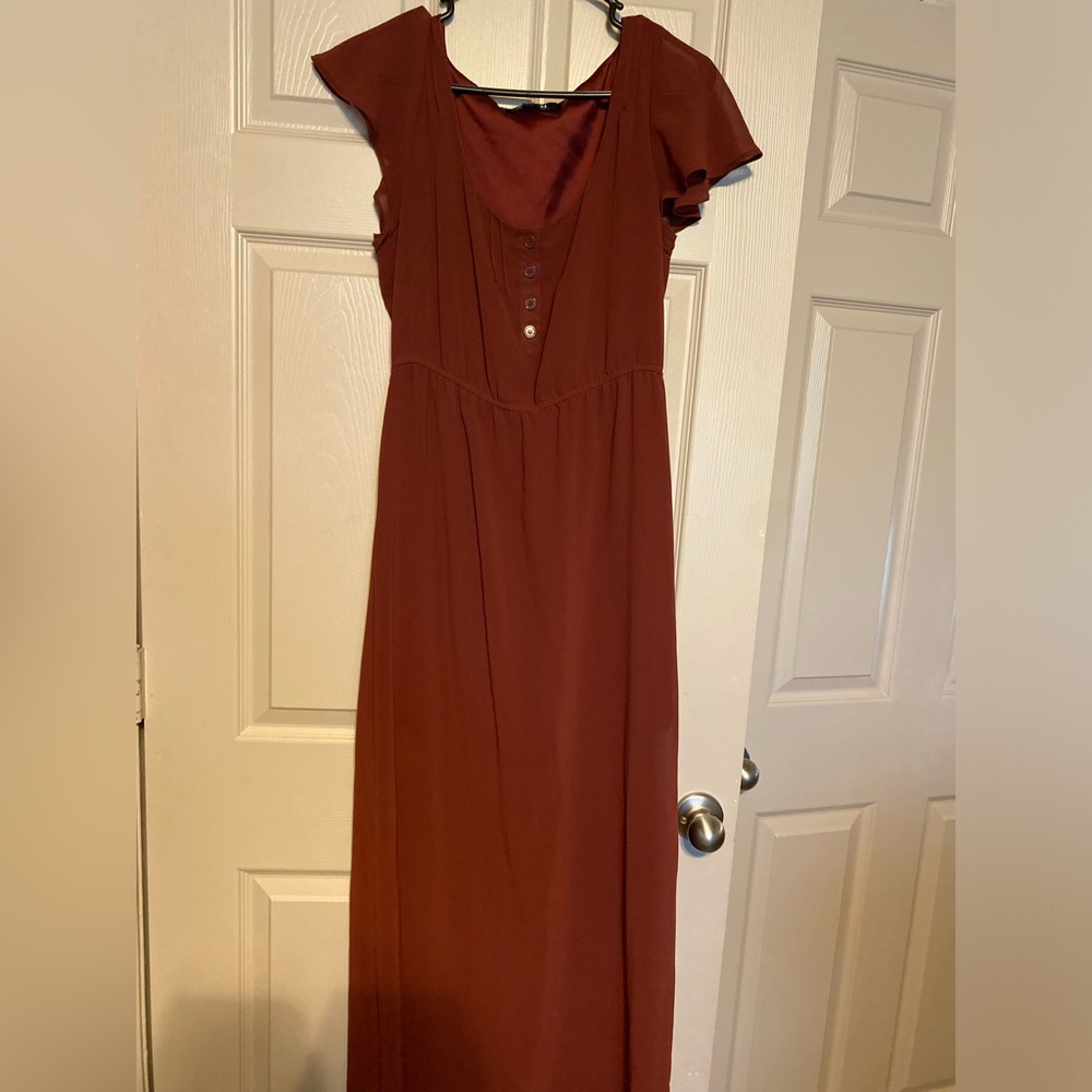 Forever 21 Rust Maxi Dress